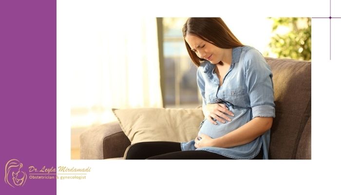 زمان شروع انقباضات رحم